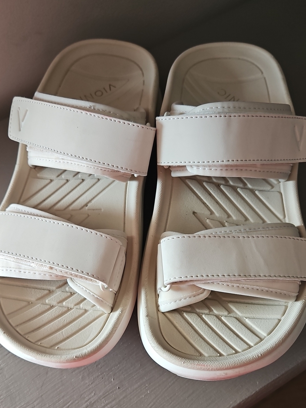 Vionic Renewal Recovery Slide Sandals Sz 7
